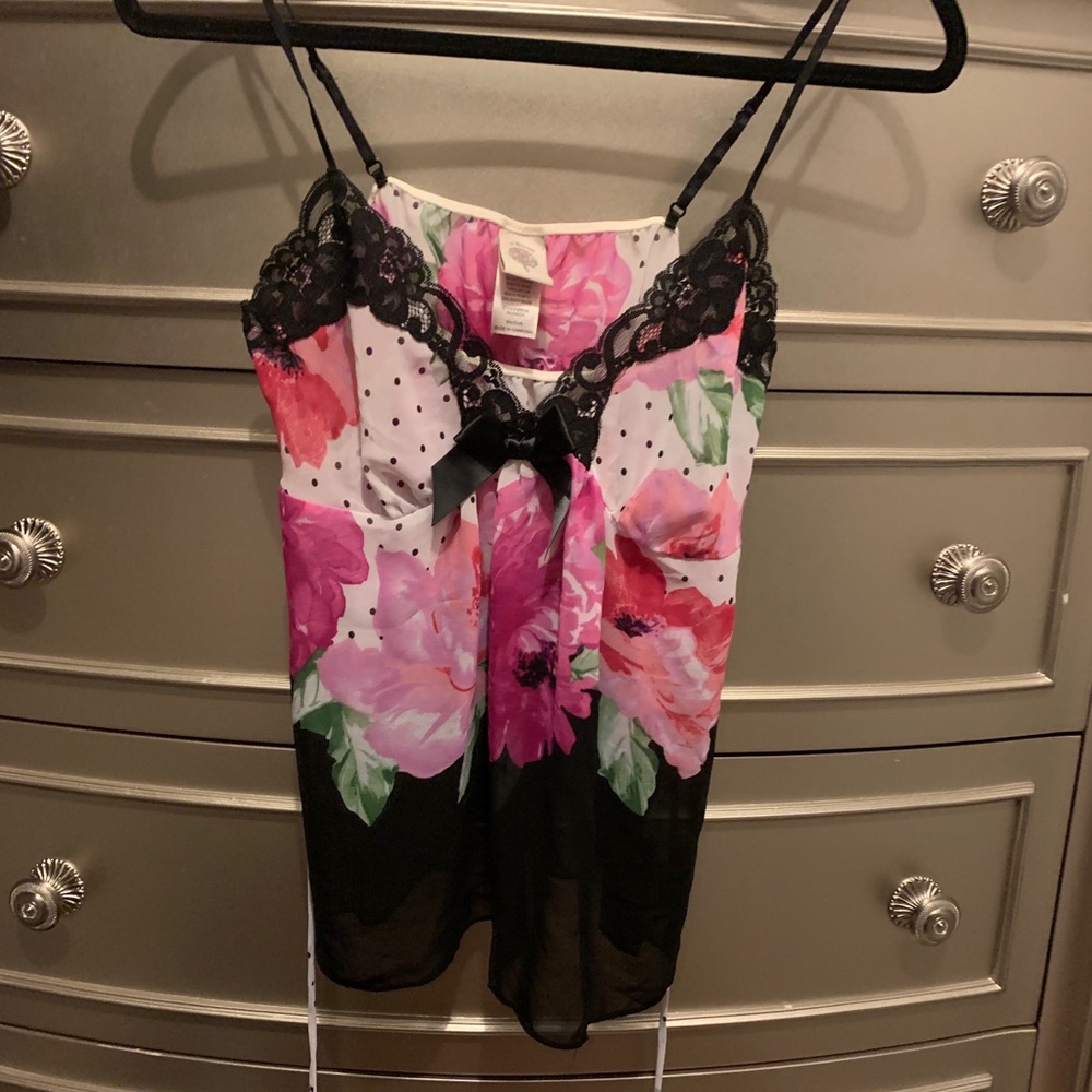 2 piece sexy lingerie pajama set In Bloom